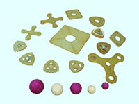 清理塊、推料塊、橡皮球